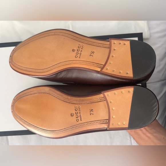 Gucci Loafers with Web and Horsebit size 71/2 - Picture 3 of 5